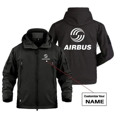 AIRBUS LOGO CUSTOM NAME DESIGNED MILITARY FLEECE THE AV8R